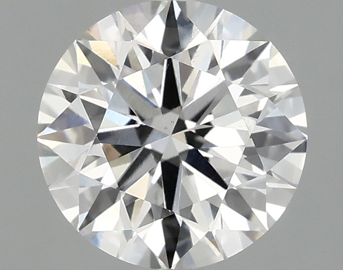 1.85ct round F/VS1 lab-grown diamond, 7.82mm, IGI certified.