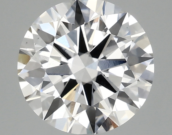 2ct round lab-grown diamond E/VS2, 8.13mm, IGI certified.