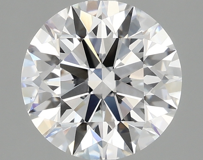 2.04ct round lab-grown diamond E/VS1 with IGI certification.