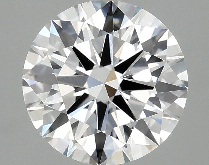 2.07ct round lab-grown diamond E/VS1 with IGI certification.