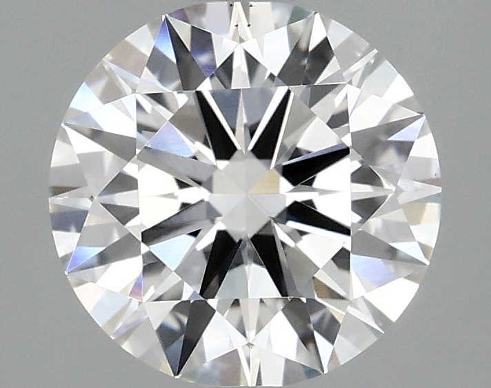 2.07ct round lab-grown diamond E/VS1, 8.26mm, IGI certified.