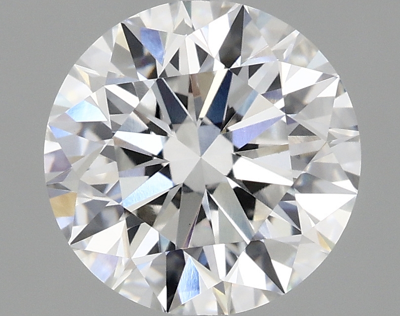 2.07ct round lab-grown diamond E/VS1 with IGI certification.