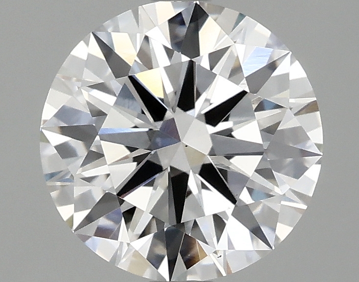 2.07ct round lab-grown diamond E/VS1 with IGI certification.