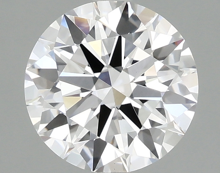2.07ct round lab-grown diamond E color VS1 clarity IGI certified