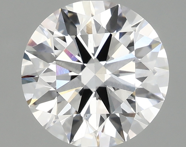 2.07ct round lab-grown diamond E/VS1 with IGI certification.