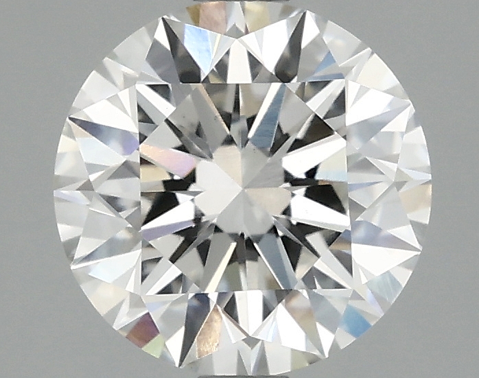 2.07ct round lab-grown diamond E/VS1 with IGI certification.