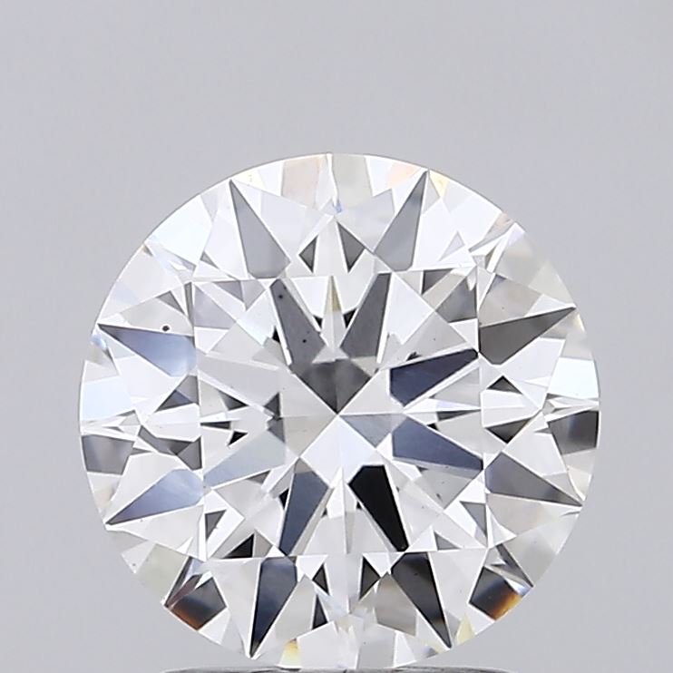 2.17ct round lab-grown diamond E/VS1 with IGI certification.