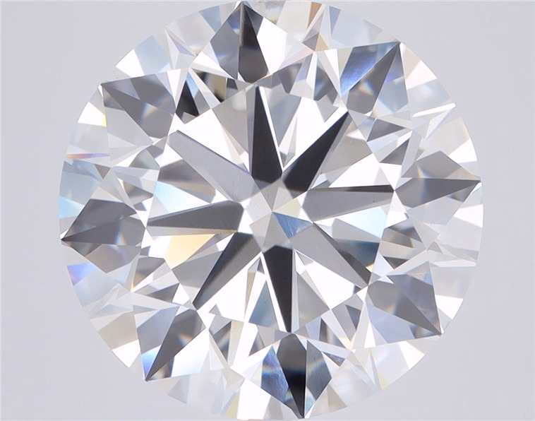 3.02ct round E/VVS1 lab-grown diamond, 9.28mm, IGI certified.