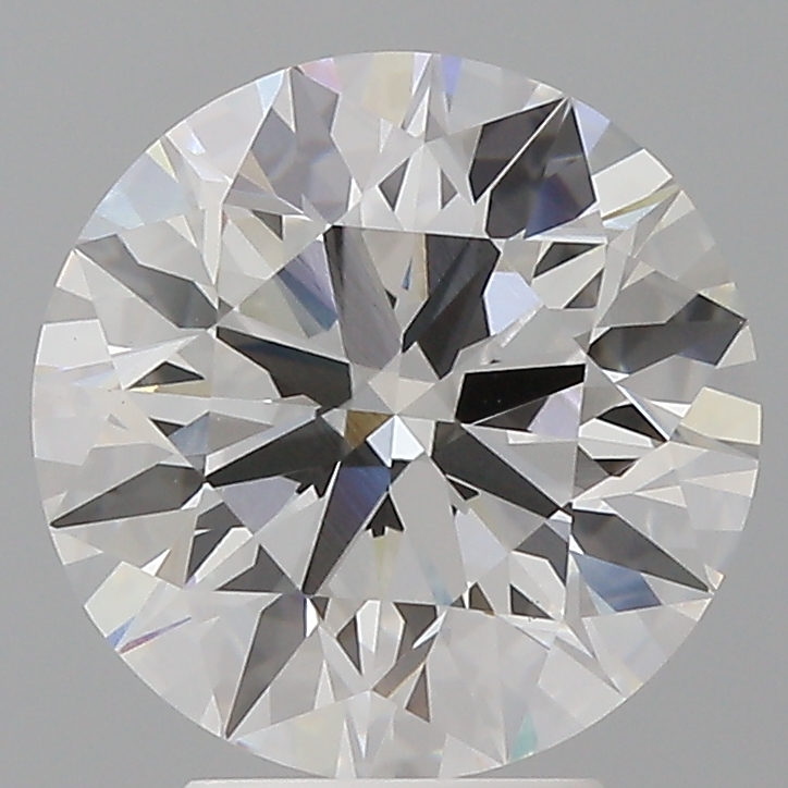 4.02ct round lab-grown diamond E/VVS2, 10.16mm, IGI certified.