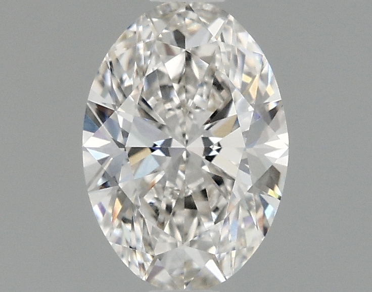1ct Oval Lab-Grown Diamond, F Color, VVS1 Clarity, 7.98mm ID