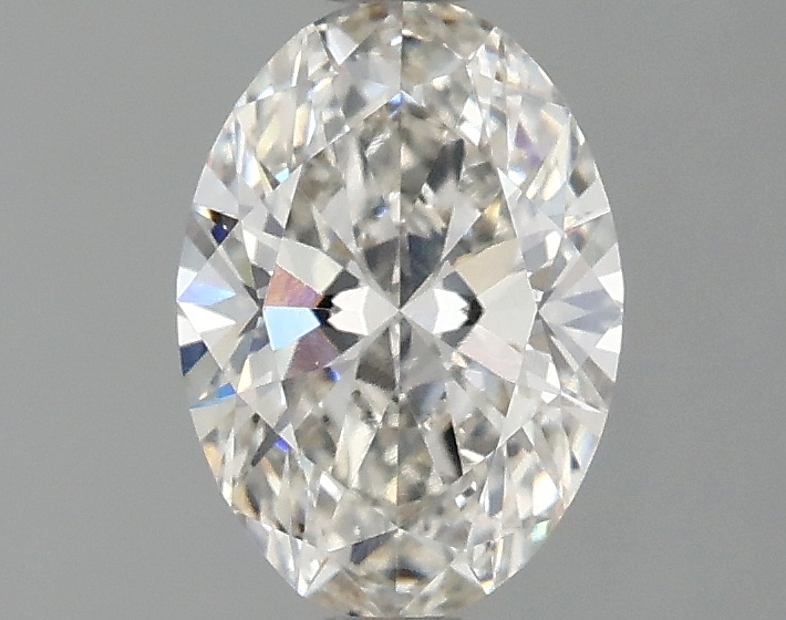 1.01ct oval lab-grown diamond, F color, VVS1 clarity, 8.19mm ID