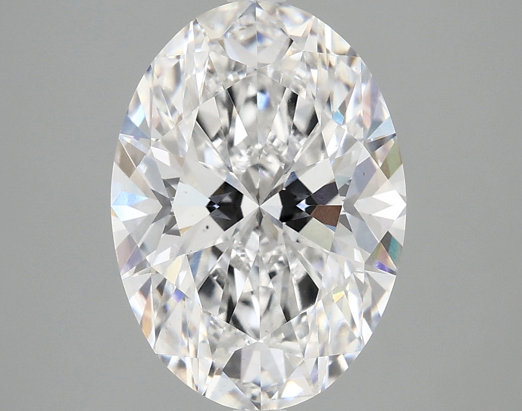 4.09ct Oval Lab-Grown Diamond, D/VS2, 12.59mm ID