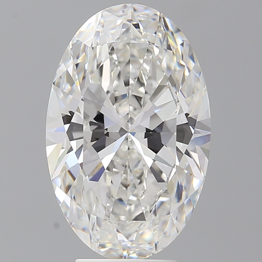5.57ct Oval Lab-Grown Diamond, F/VVS2, 15.09mm ID
