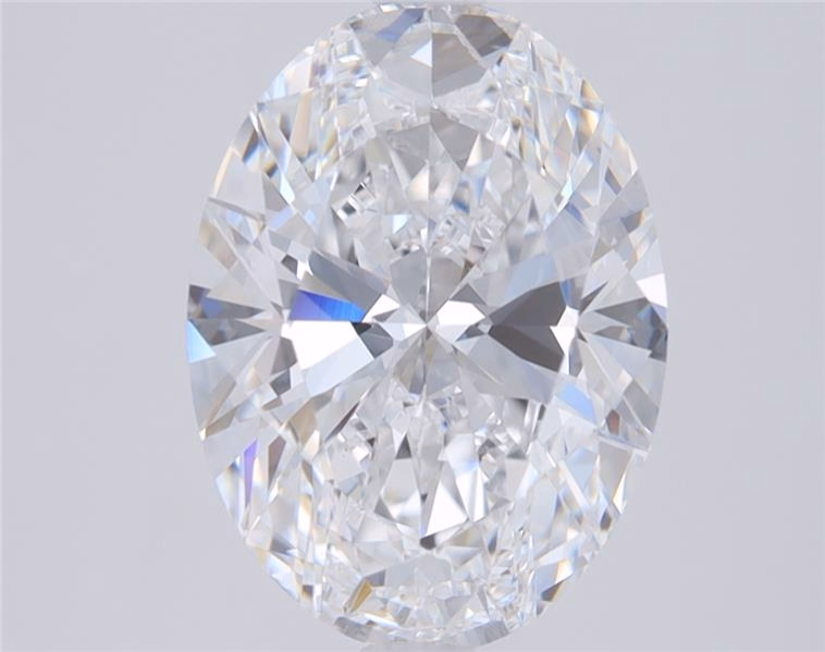 5.93ct oval lab-grown diamond E/VS1 with IGI certification.