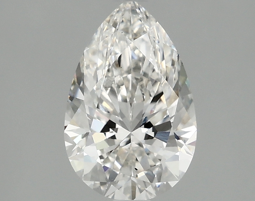 1.58ct Pear Lab Diamond, F/VS2, 9.88mm ID
