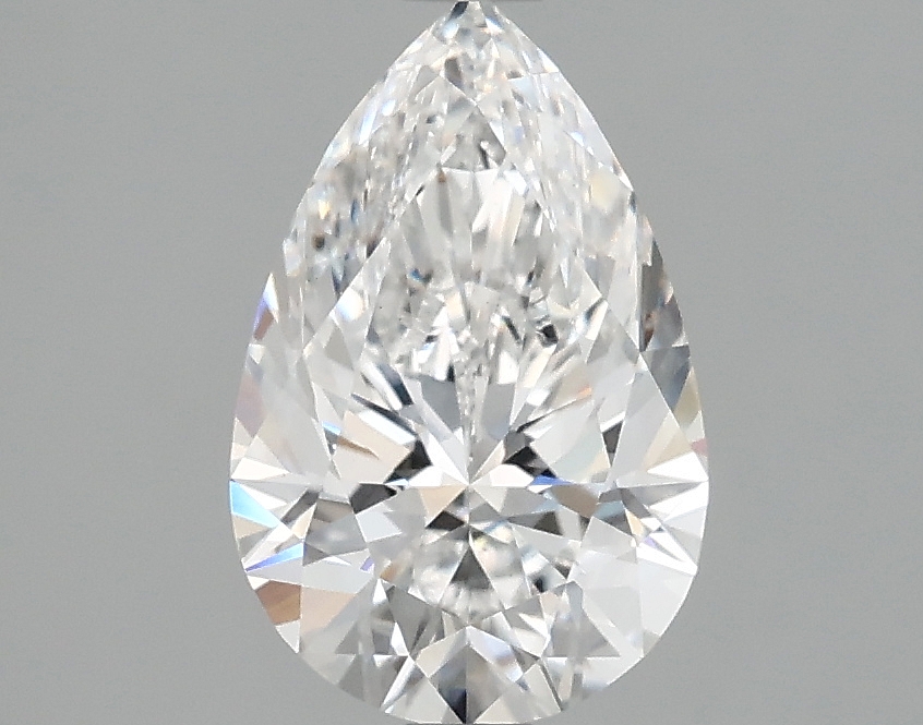 1.81ct lab-grown pear diamond, D/VS1, 10.45mm ID