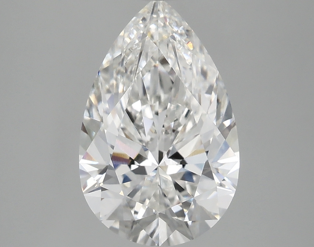 2.93ct Pear Cut Lab-Grown Diamond, F/VVS2, 12.39mm