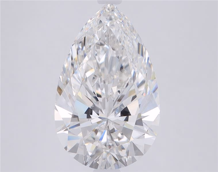 3.52ct Pear lab-grown diamond