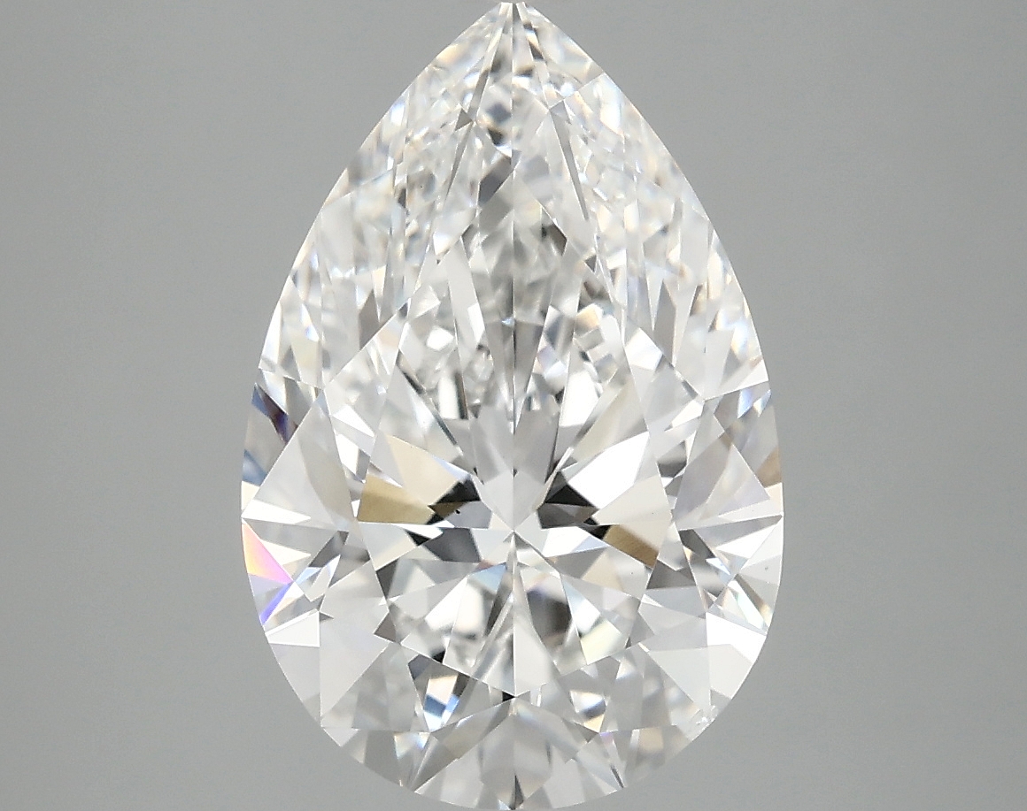 4.08ct Pear lab-grown diamond