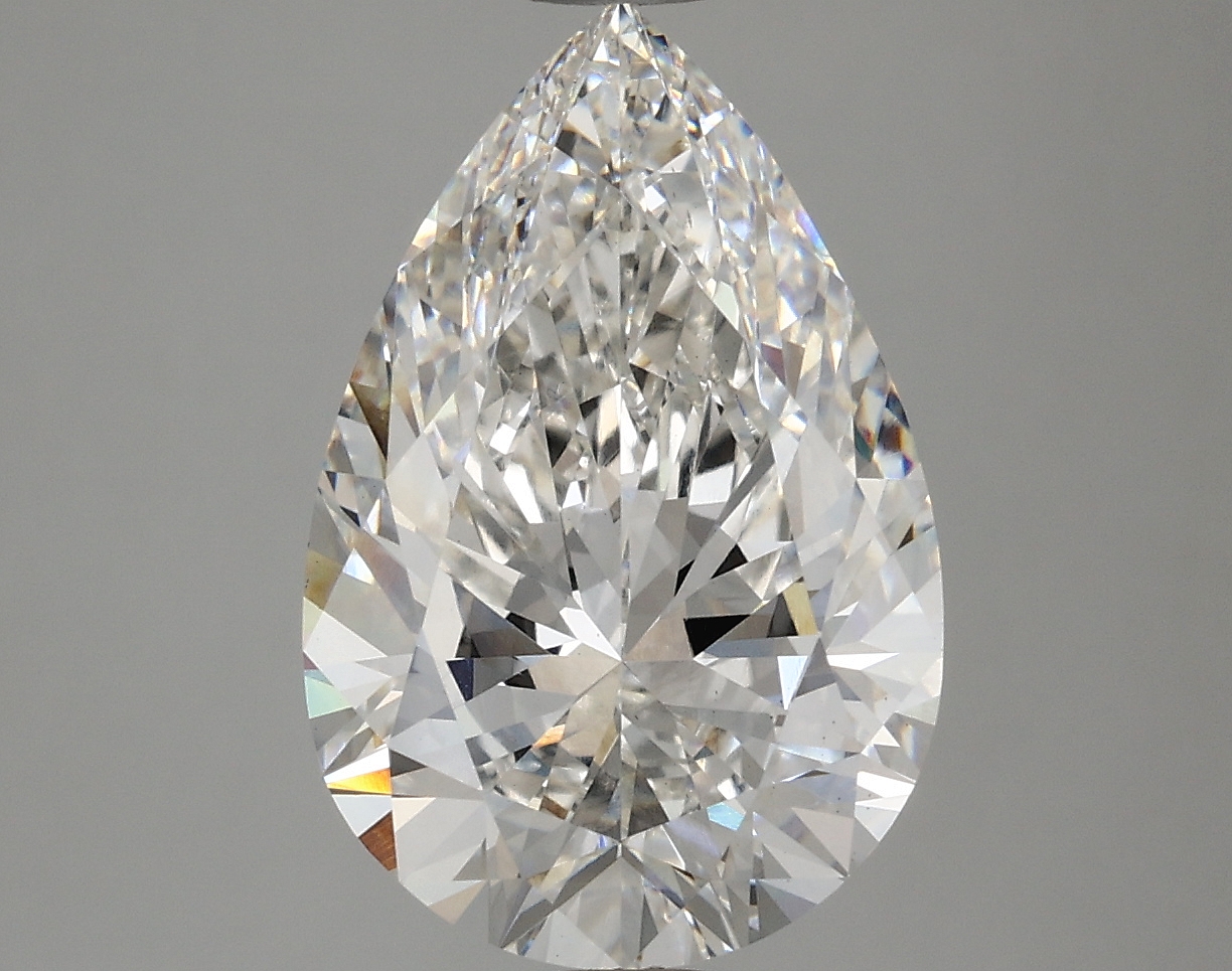 4.82ct Pear Cut Lab-Grown Diamond, F/VS1, 14.53mm ID