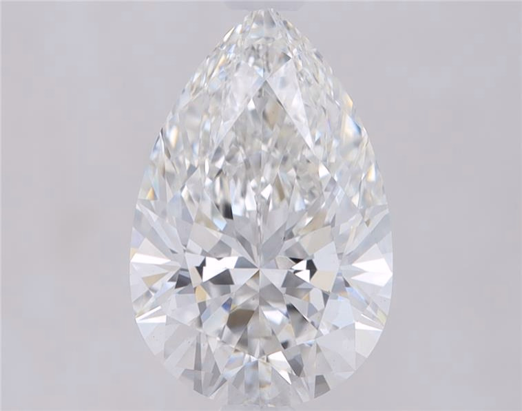 5.05ct Pear lab-grown diamond