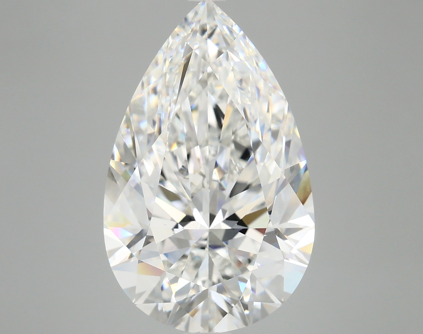 7.69ct Pear Cut Lab Grown Diamond, E Color, VVS2 Clarity