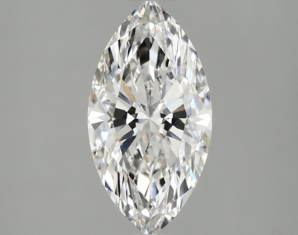 1.38ct lab-grown marquise diamond, F color, VVS2 clarity, IGI certified