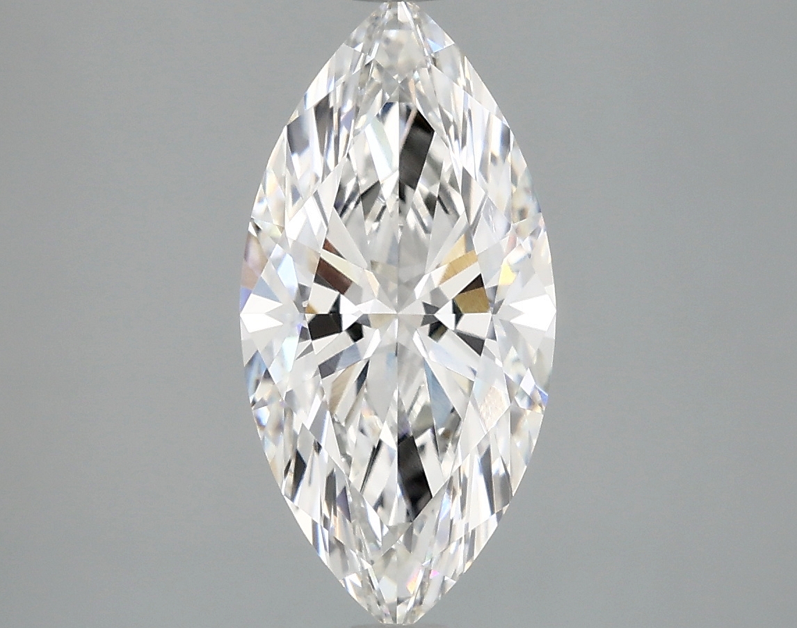 2.21ct Marquise lab diamond, F/VVS2, IGI certified