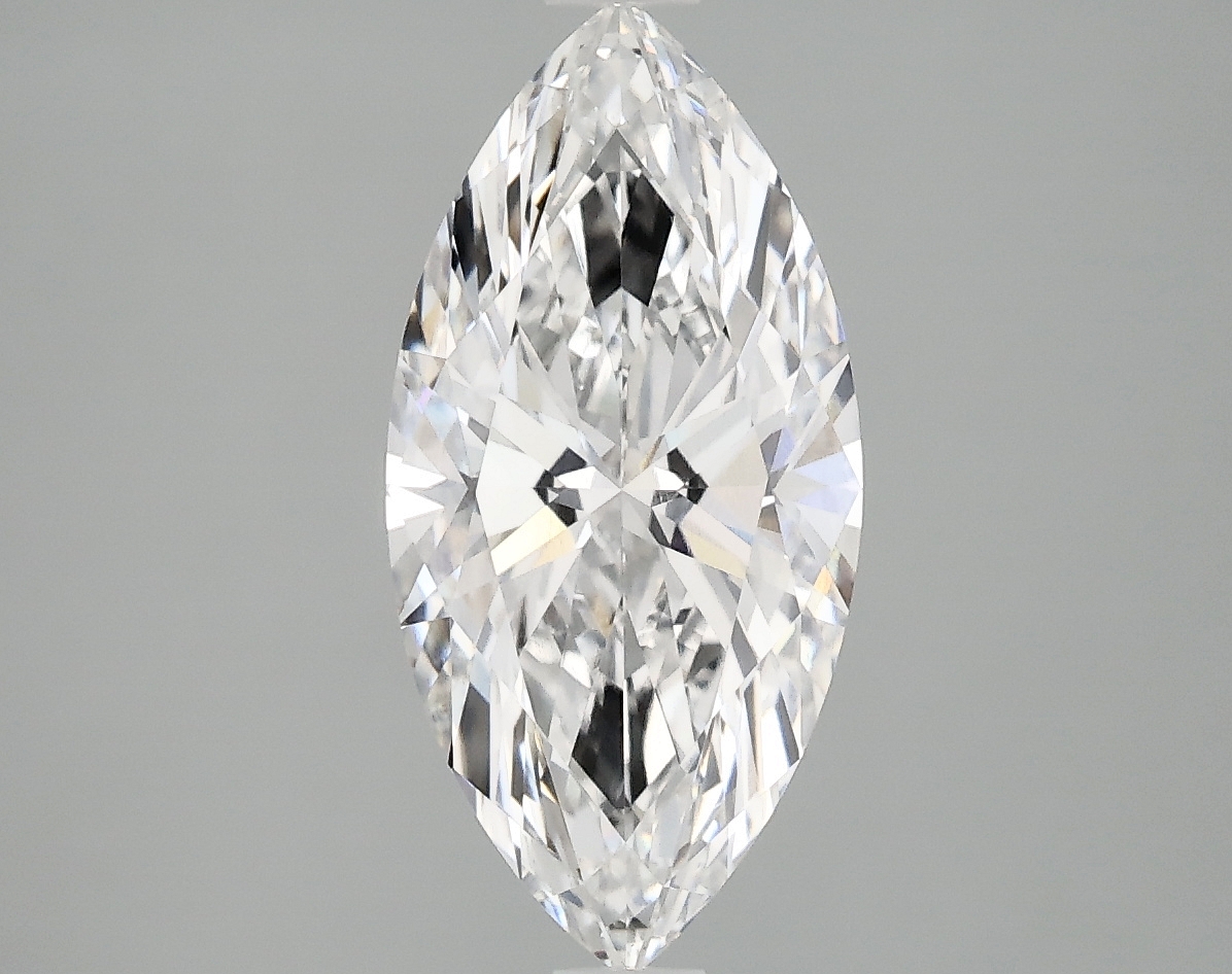2.26ct lab-grown marquise diamond, F color, VVS2 clarity, IGI certified