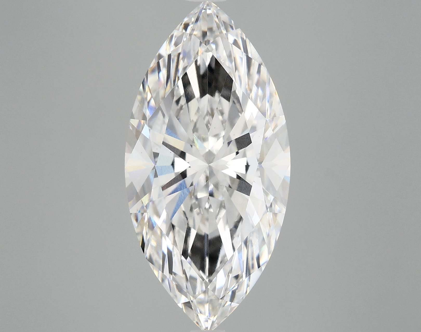 5.62ct marquise lab diamond, F/VS1, 18.62mm x 9.17mm x 5.86mm