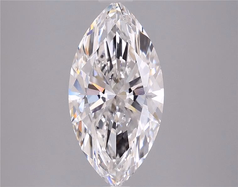 5.86ct Marquise lab-grown diamond, F/VS1, 19.19mm x 9.16mm x 5.78mm