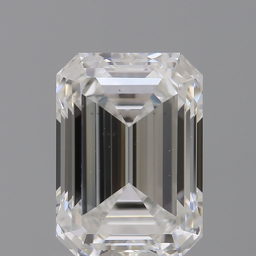 1.54ct Emerald Cut Lab-Grown Diamond, F/VS2, 7.76mm ID