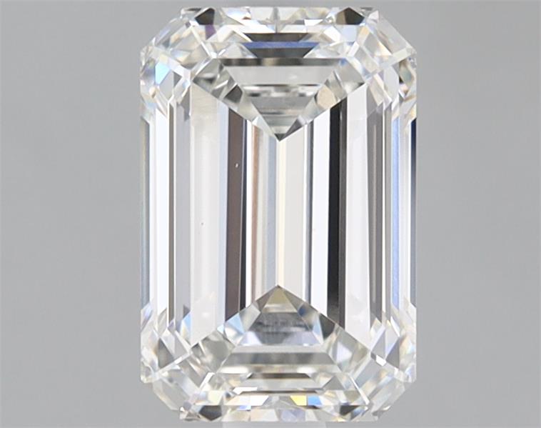 1.55ct Emerald Cut Lab-Grown Diamond, 8.07x5.37x3.56mm