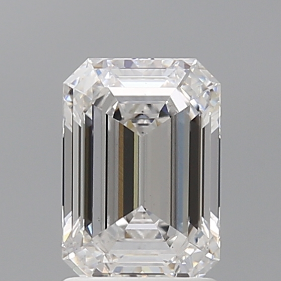 1.6ct Emerald Cut Lab-Grown Diamond, E Color, VS2 Clarity, IGI Certified