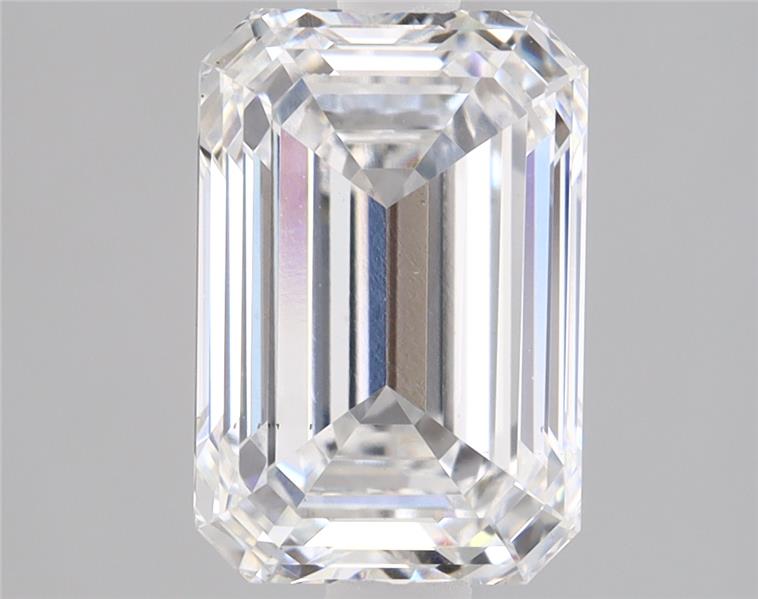 2.08ct Emerald Cut Lab-Grown Diamond, D/VS1, 8.70mm ID