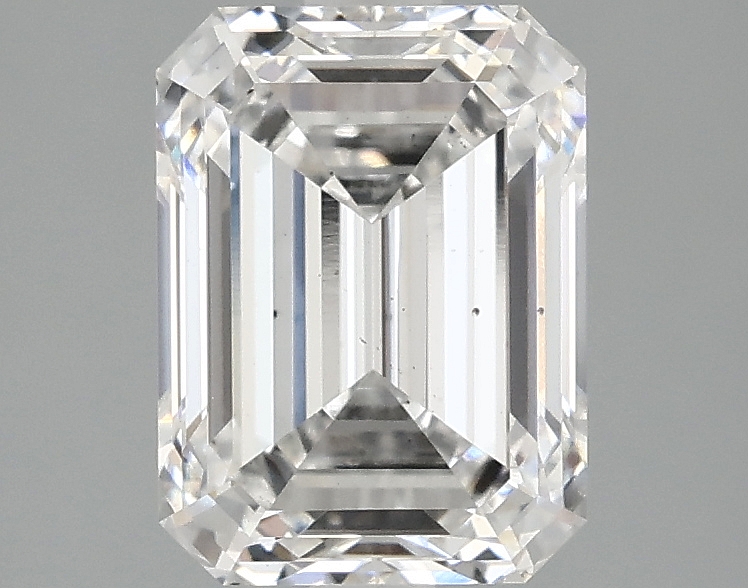 2.42ct Emerald Cut Lab-Grown Diamond, E/VS2, 8.67mm x 6.39mm x 4.43mm