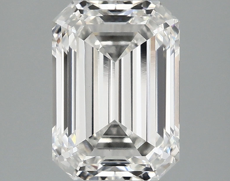 2.44ct Emerald Cut Lab-Grown Diamond, F/VS1, 9.00 X 6.37 X 4.33 mm