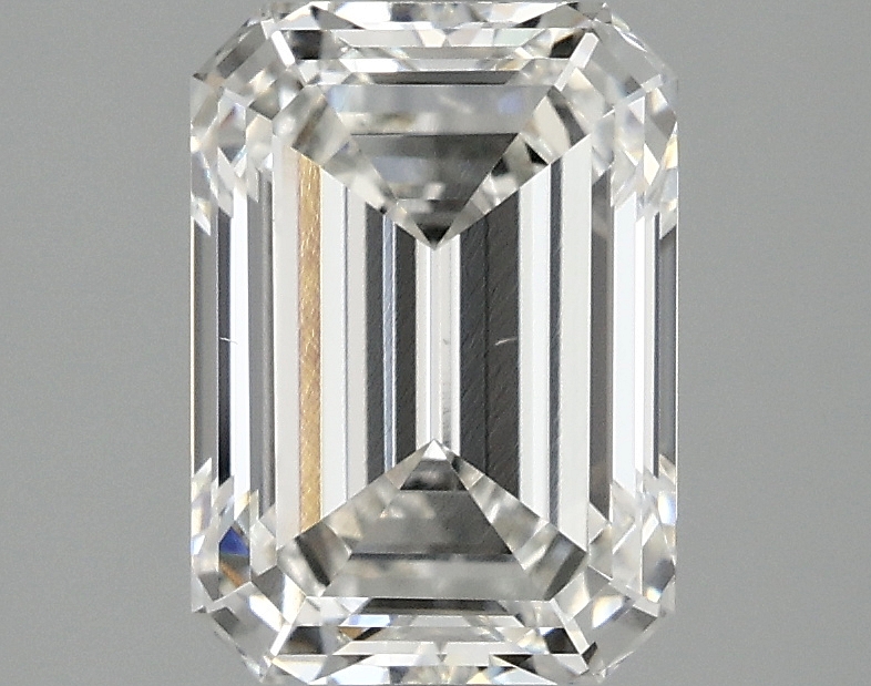 2.44ct lab-grown emerald diamond, F color, VS2 clarity, 9.10mm ID