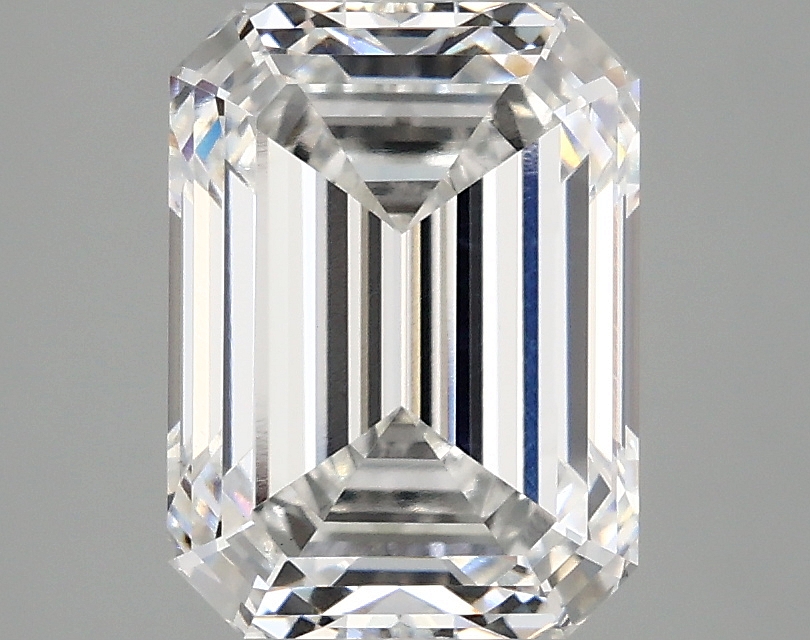 3.12ct Emerald Cut Lab-Grown Diamond, E Color, VS1 Clarity
