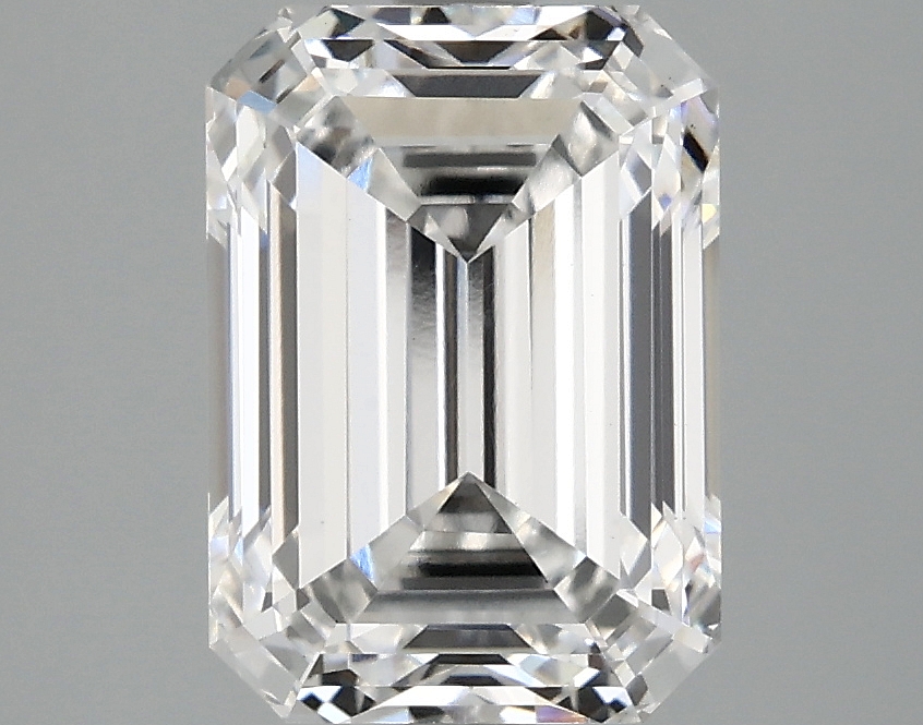 3.13ct Emerald Cut Lab-Grown Diamond, E Color, VS1 Clarity