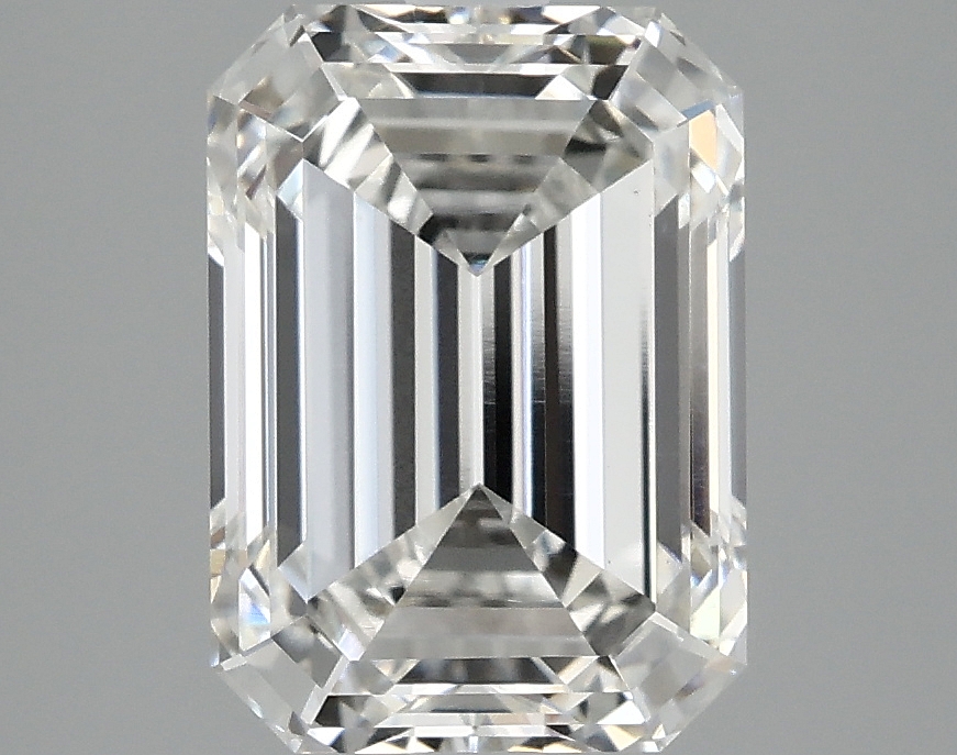 3.31ct lab-grown emerald diamond, F color, VS1 clarity, 9.88mm ID