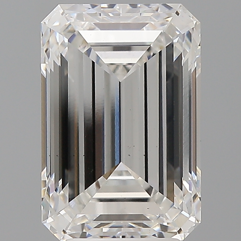 4.53ct lab-grown emerald diamond, E color, VS2 clarity, 11.43mm ID