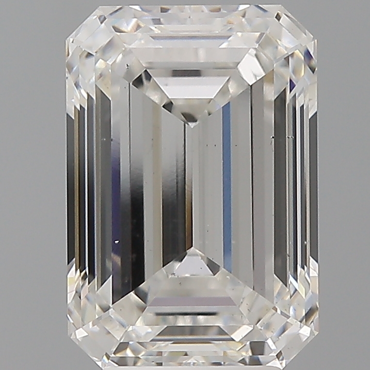4.53ct lab-grown emerald diamond, E color, VS2 clarity, 11.22mm ID
