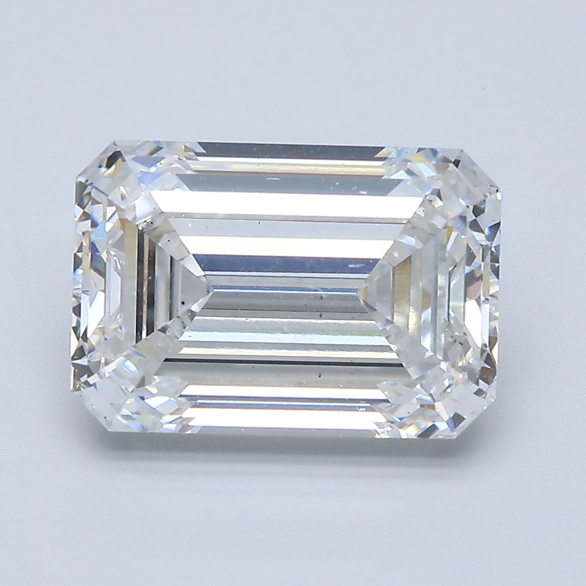 5.17ct Emerald Cut Lab-Grown Diamond, E Color, VS2 Clarity