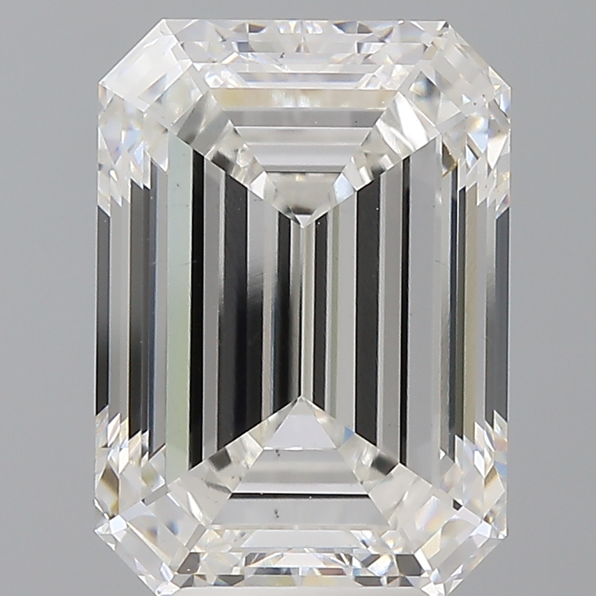 6.6ct Emerald Cut Lab-Grown Diamond, 12.61mm ID