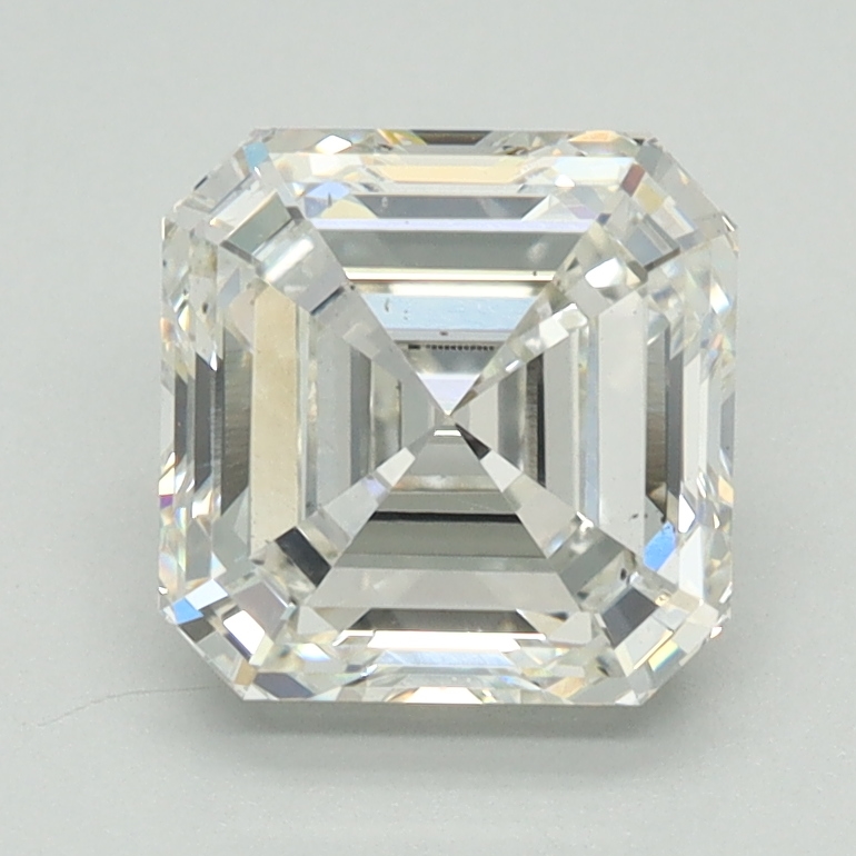 1.88ct lab-grown Asscher diamond, G/VS2, 6.81mm ID
