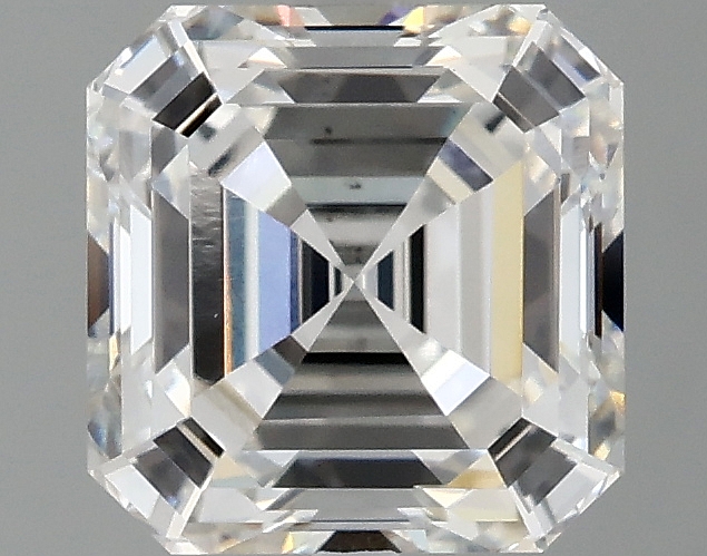 2.08ct Lab-Grown Diamond, Asscher Cut, F/VS2, 7.12mm