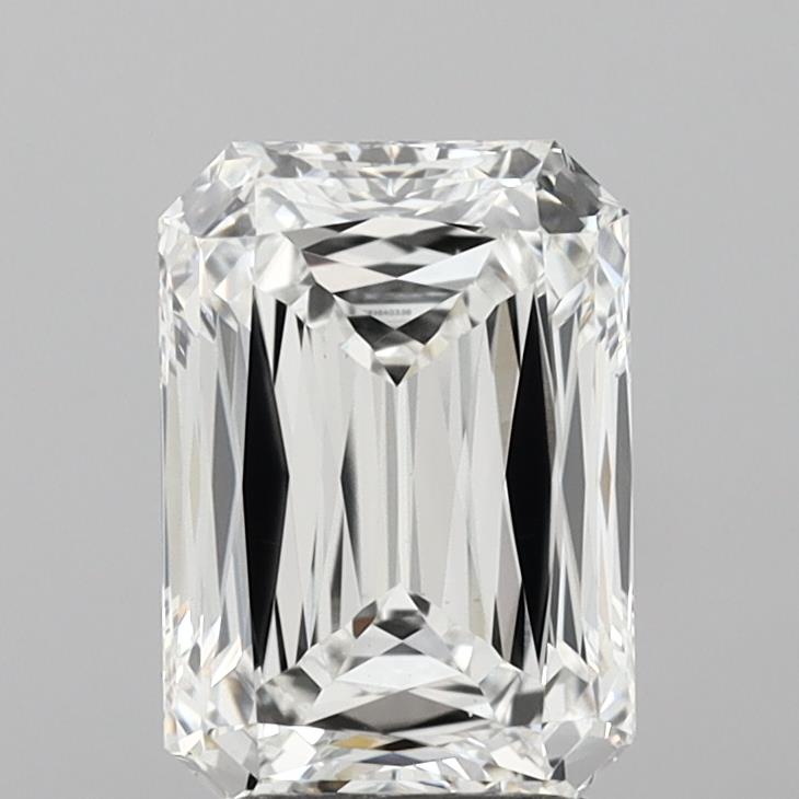 3.01ct Radiant cut lab diamond, E color, VS1 clarity, 9.88mm ID