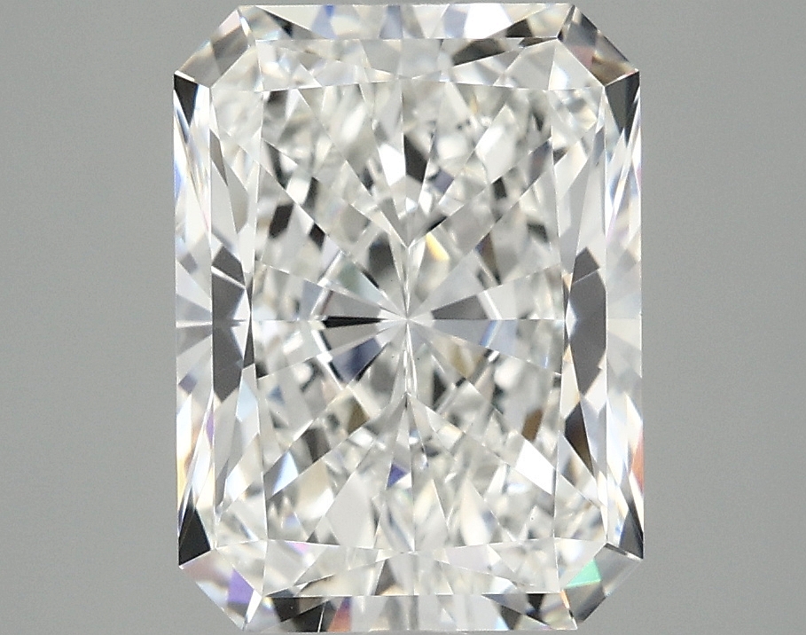 3.51ct Radiant cut lab-grown diamond, F color, VS2 clarity, IGI certified