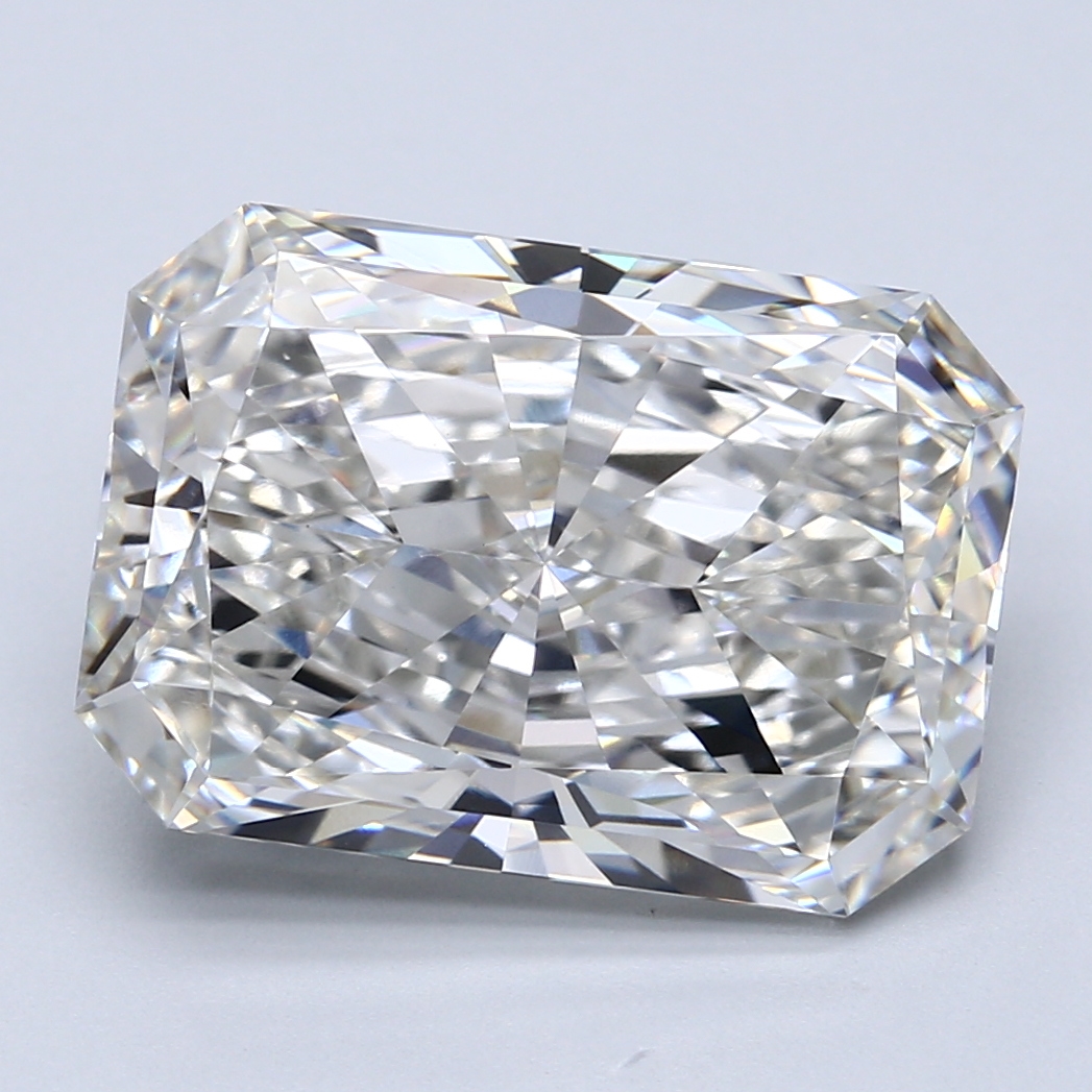 9.05ct Radiant Cut Lab-Grown Diamond, H/VVS2, 15.05mm ID